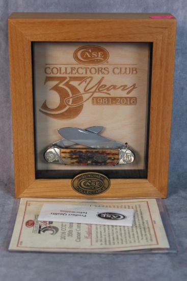 2016 Case Collector's Club 25th Anniversary Canoe Commemorative