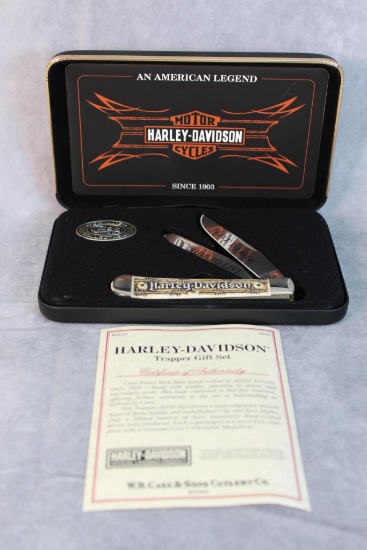 2015 Case XX Harley Davidson Trapper Gift Set
