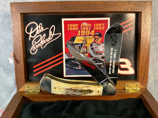 1995 Case XX Dale Earnhardt Two Blade Jumbo Stag Trapper 52100