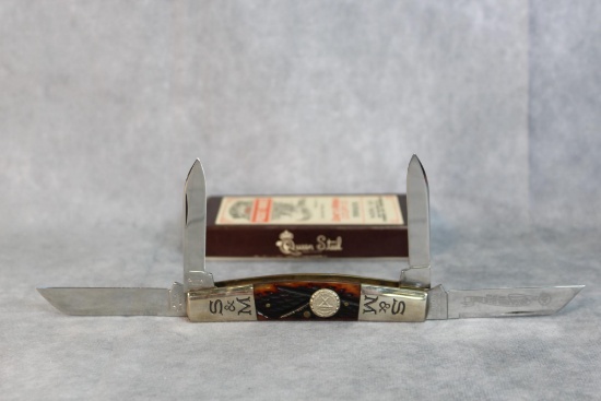 Schatt & Morgan/Queen Cut Co. Four Blade Congress Style Knife