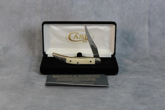2020 Case XX Wild Horse Custom Giraffe Bone Tiny Toothpick