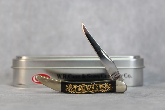 2010 Case XX Johnny Cash Tiny Toothpick w/Blade and Handle Etch