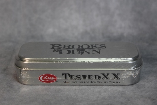 2008 Case XX Brooks and Dunn Peanut in Tin, Factory Sealed
