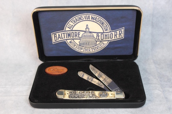 2015 Case XX B & O Commemorative Trapper