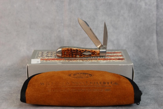 Case XX Tony Bose 2017 Collab Chestnut Bone Eureka Jack Knife
