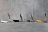 Al Mar, mini folding lock backs x 4