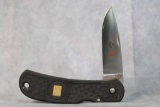 Al Mar , ATS34, Fisherman knife, blk Zytel,