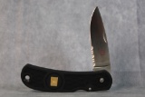Al Mar, Fisherman knife, black Zytel, 110/200 1st prod, ATS34