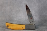 Al Mar Yellow Micarta, Eagle, medium