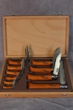 Opinel Ten Knife Set with Box