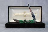 2008 Case XX Select Bermuda Green Tiny Toothpick