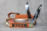 2009 Case XX Large Folding Hunter with Sheath, Duke Handle Etch