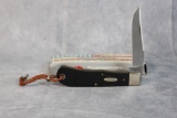 2019 Case XX Black Canvas Laminate Backpocket Knife