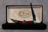 2009 Case XX Black Jade & Coral Tiny Toothpick