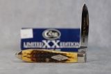 2019 Case XX Limited Edition XXXV Honeycomb Bone Russell Jig Tear Drop