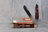 2021 Case XX 'Western Heritage' Trapper w/Handle Engraving