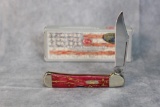 2019 Case XX Red Storm Bone Handle Mini Copperlock