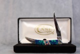 2005 Case XX Azurite Handle Tiny Texas Toothpick