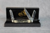Colt Stag Handle Three Blade Pocket Knife