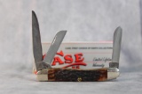 1993 Case XX 6318 Three Blade Red Bone Stockman
