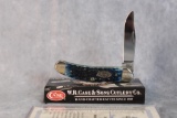 2013 Case Collector's Club Exclusive Standard Jigged Med. Blue Bone Sowbelly