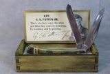Bear & Son Gen. G. S. Patton Jr. Trapper w/wooden box