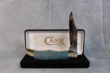 2018 Case XX Navy Blue Bone Folding Hunter