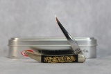 2010 Case XX Johnny Cash Tiny Toothpick w/Blade and Handle Etch