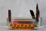 2012 Case XX 63090 Stockman with Halloween Blade Etch & Handle Engraving