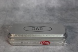 2020 Case XX Blue Curly Maple Wood Smooth Tribal Lock w/Dad Shield, Factory Sealed