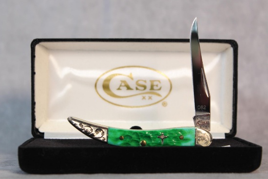 2013 Case XX Clover Bone Tiny Toothpick w/Cross Shield
