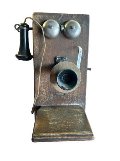 1913 Sears & Roebuck antique wall phone