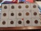 15 DIFFERENT LINCOLN CENTS 1917-1926D