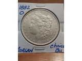 1882O MORGAN DOLLAR CHOICE BU