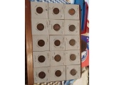 15 DIFFERENT LINCOLN CENTS 1909-1923