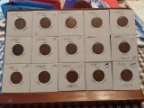15 DIFFERENT LINCOLN CENTS 1917-1927S