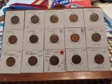 15 DIFFERENT LINCOLN CENTS 1917-1926D