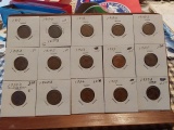 15 DIFFERENT LINCOLN CENTS 1917-1927D