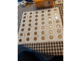 LOT OF 42 ASSORTED WHEAT CENTS