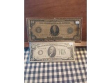 1914,1934 $10. FEDERAL RESERVE NOTES