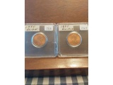 LOT OF 2-1995 DOUBLE DIE LINCOLN CENTS BU