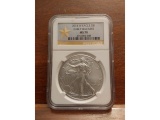2014W SILVER EAGLE NGC MS70