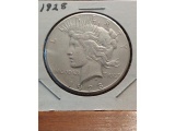 1928 PEACE DOLLAR KEY DATE CONTACT MARKS XF