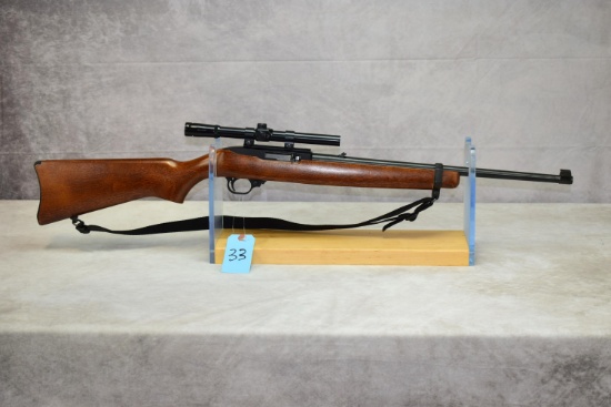 Ruger  Mod 10-22  Cal .22 LR  Savage 4x Scope