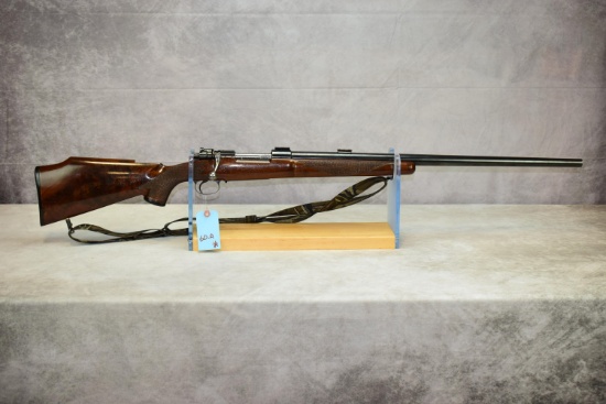 Custom Mauser 98  Cal Unknown 22 Caliber  26” Heavy Barrel Barrel