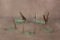 Five 2001 Case XX Turqoise & Mother of Pearl Handle Knives, five times the money
