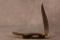 1978 Case XX Brown Bone 61093 Alligator Blade Etch Toothpick
