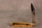 1970 Case XX Ten Dot Cheetah with Custom Mammoth Tooth Handle & Worked Bolsters