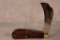 1976 Case XX Hawkbill Wood Handle Knife