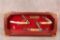 1985 Case XX Gunboaat Set of three Knives in Display w/COA